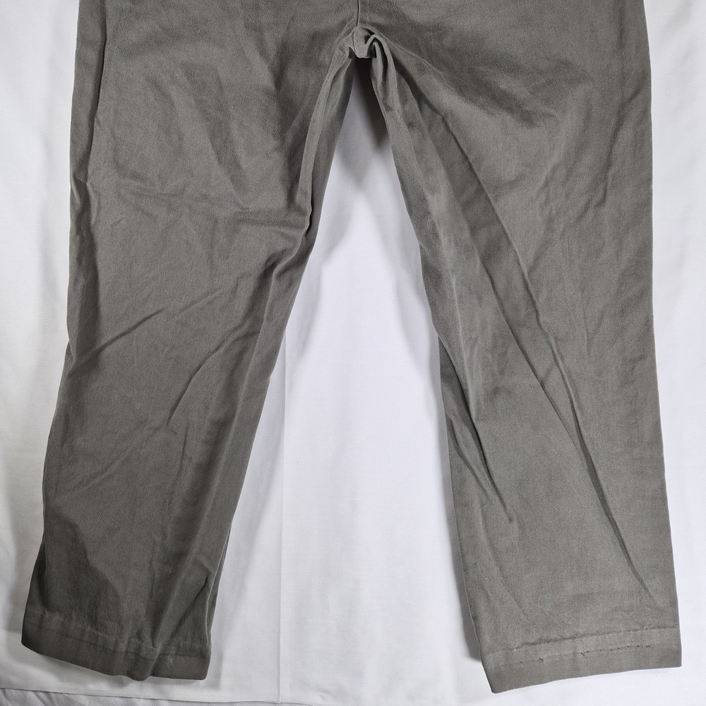 Vintage Polo Ralph Lauren Pleated Chino Pants Men's 38x30 Gray 100 Cotton - Picture 11 of 16